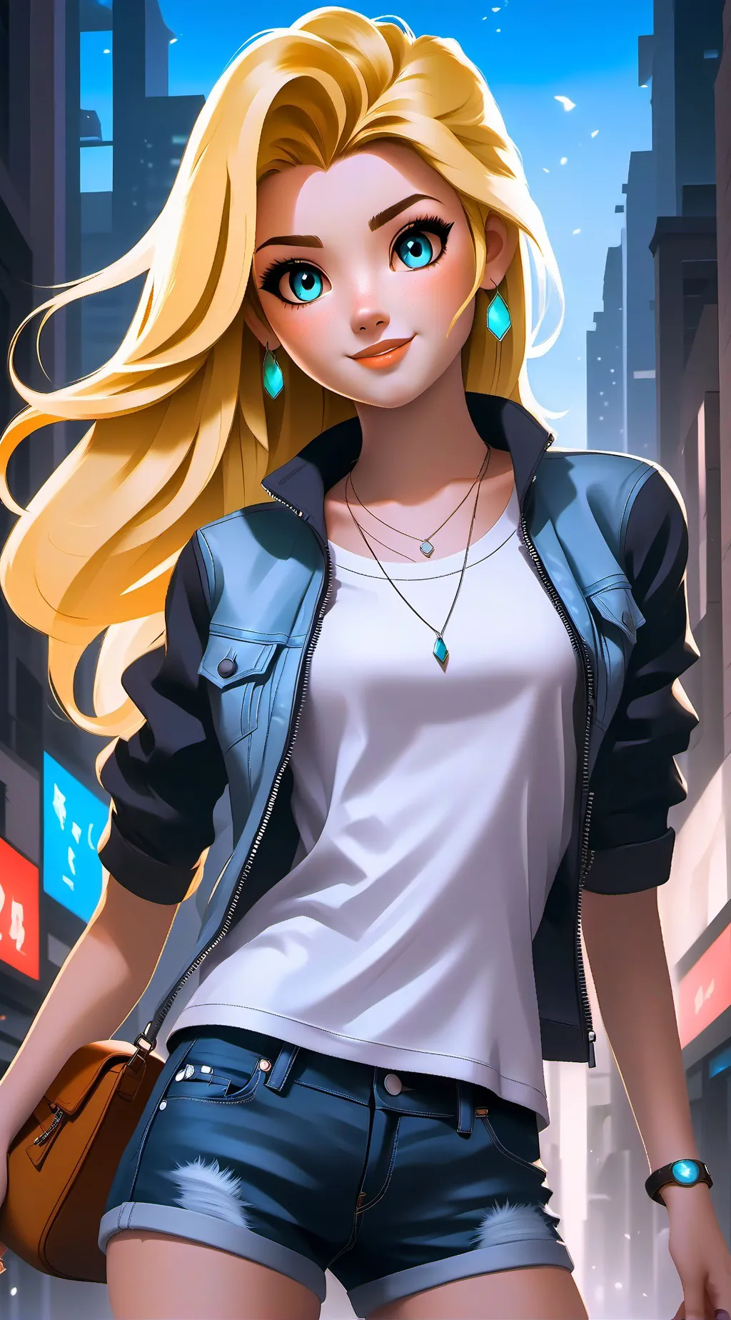 ai character: Your Girlfreind  background