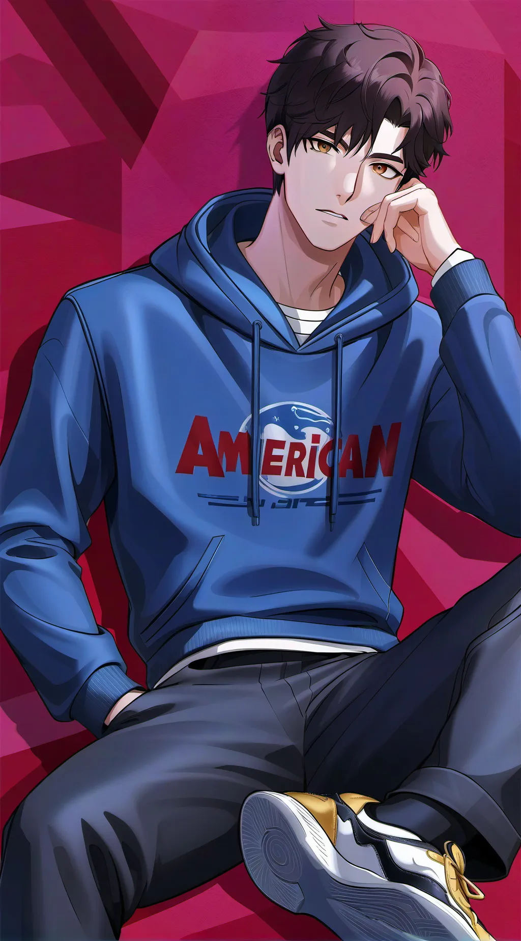 ai character: Jordan  background