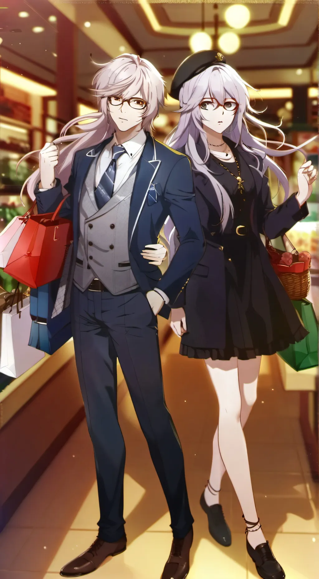 ai character: Noel & Nova background