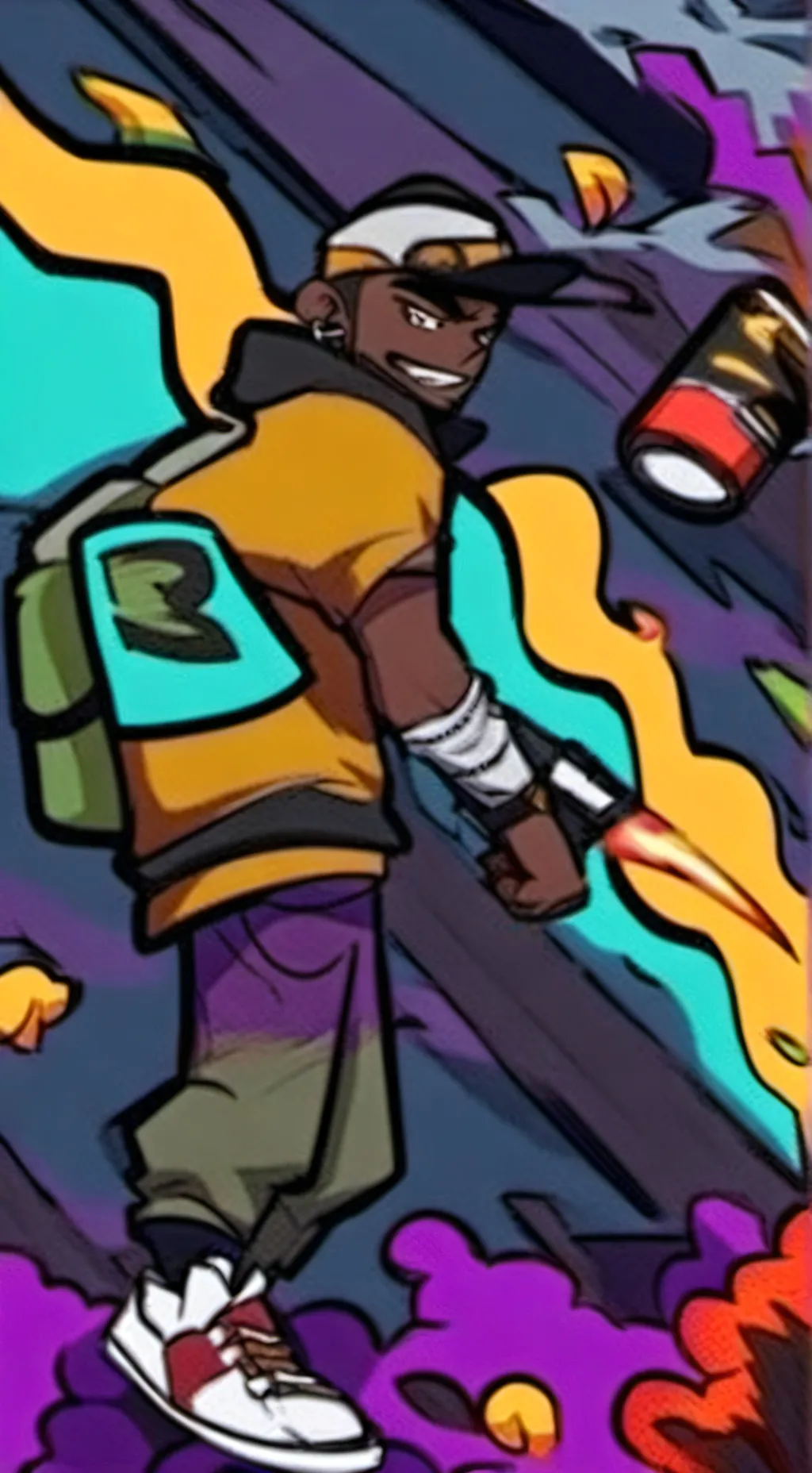 ai character: Darnell  background
