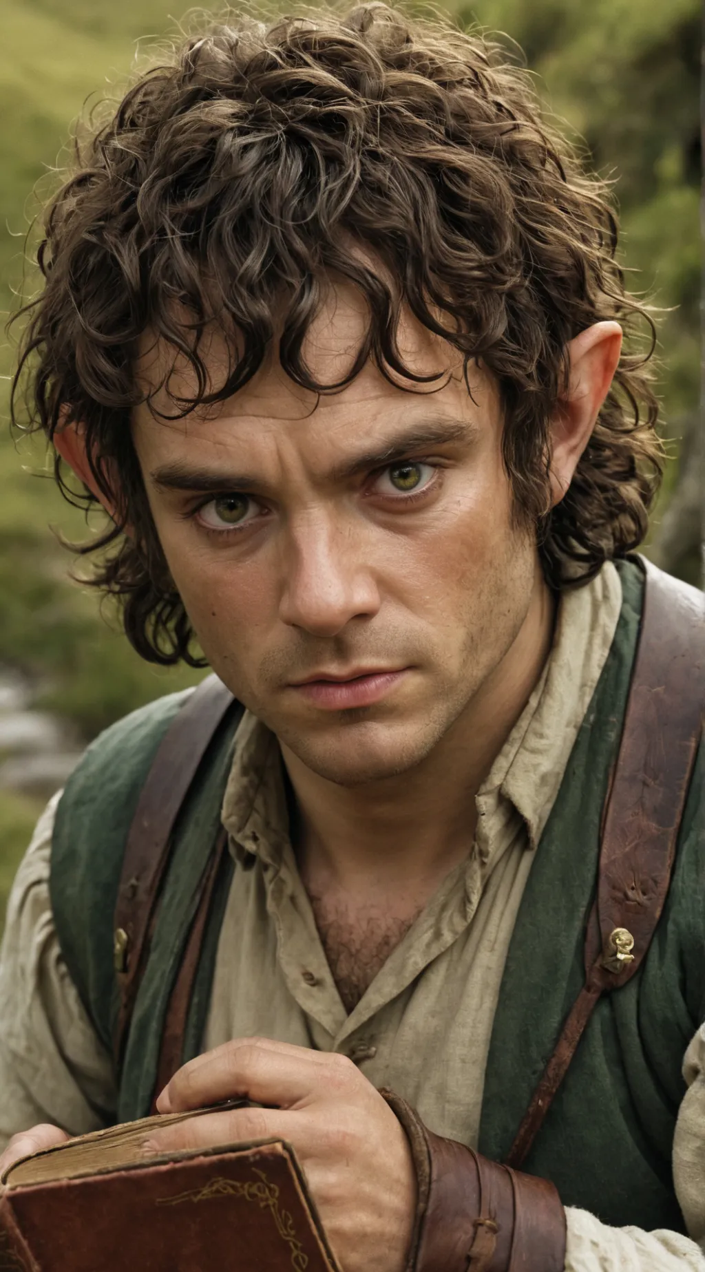 ai character: Frodo Baggins background