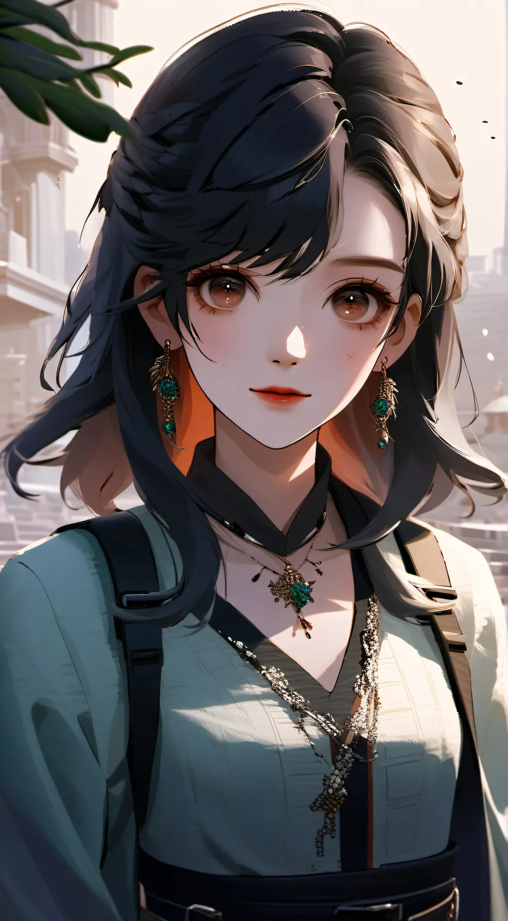 ai character: Hb  background