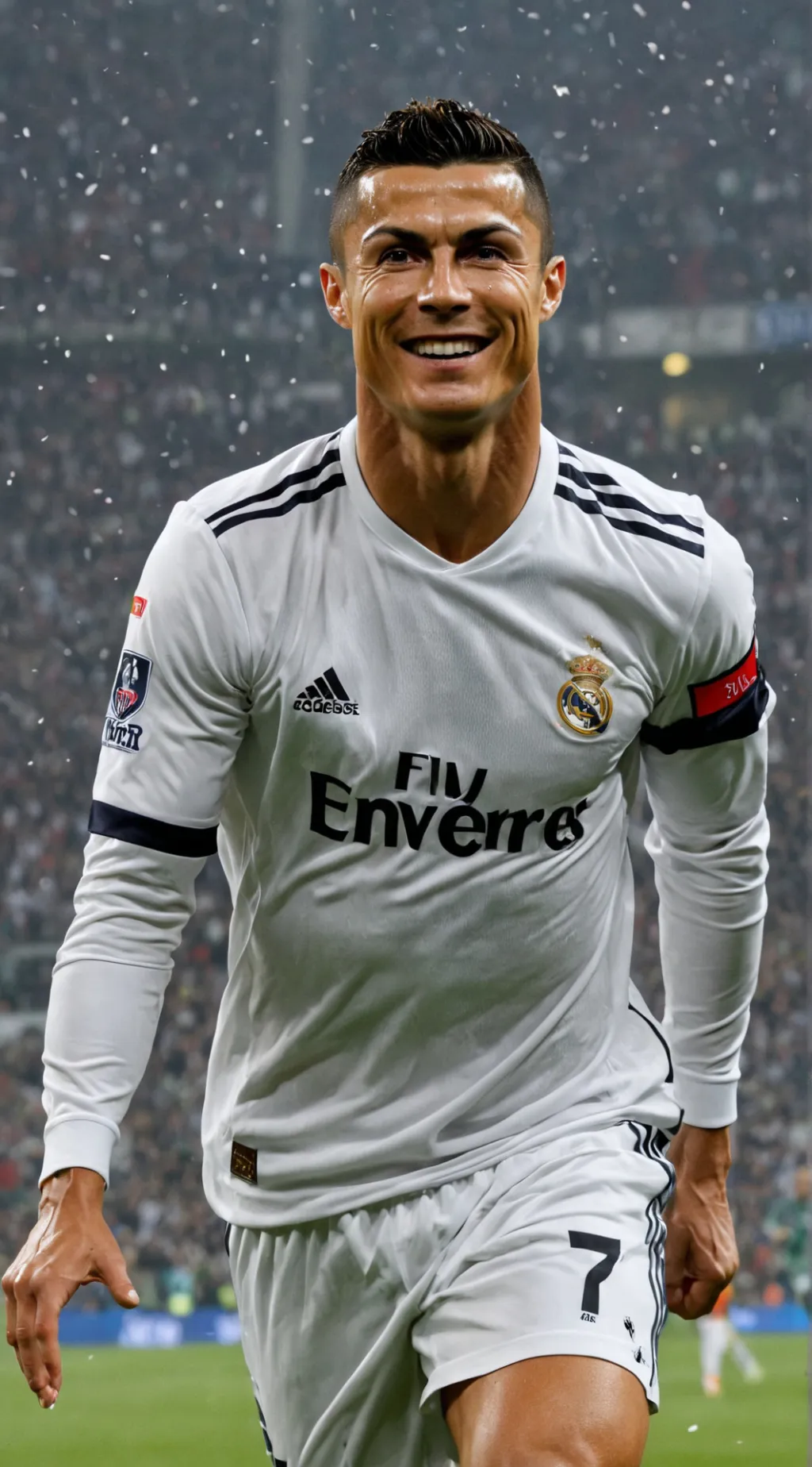 ai character: CR7 background