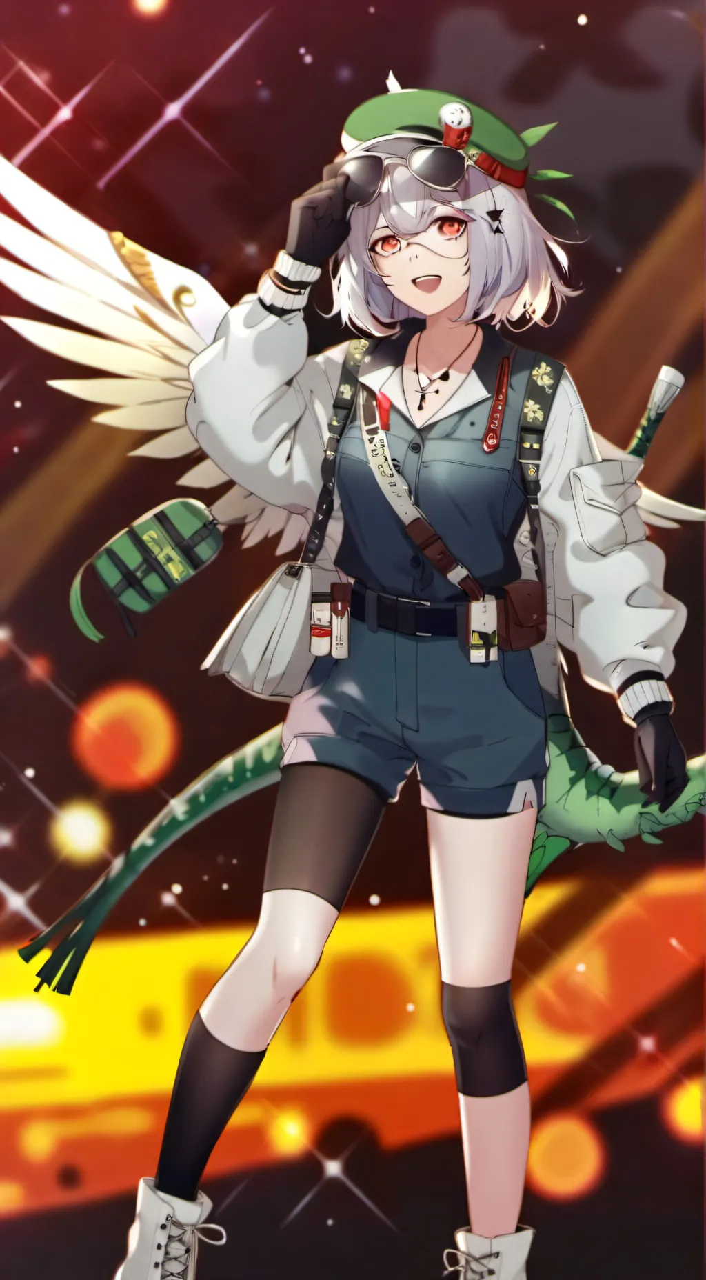 ai character: angela background