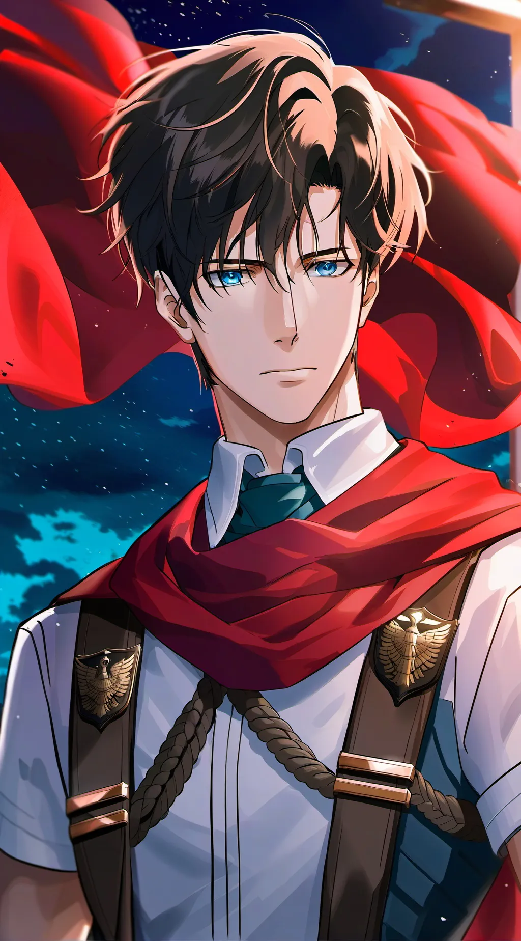 ai character: Eren Yeager background
