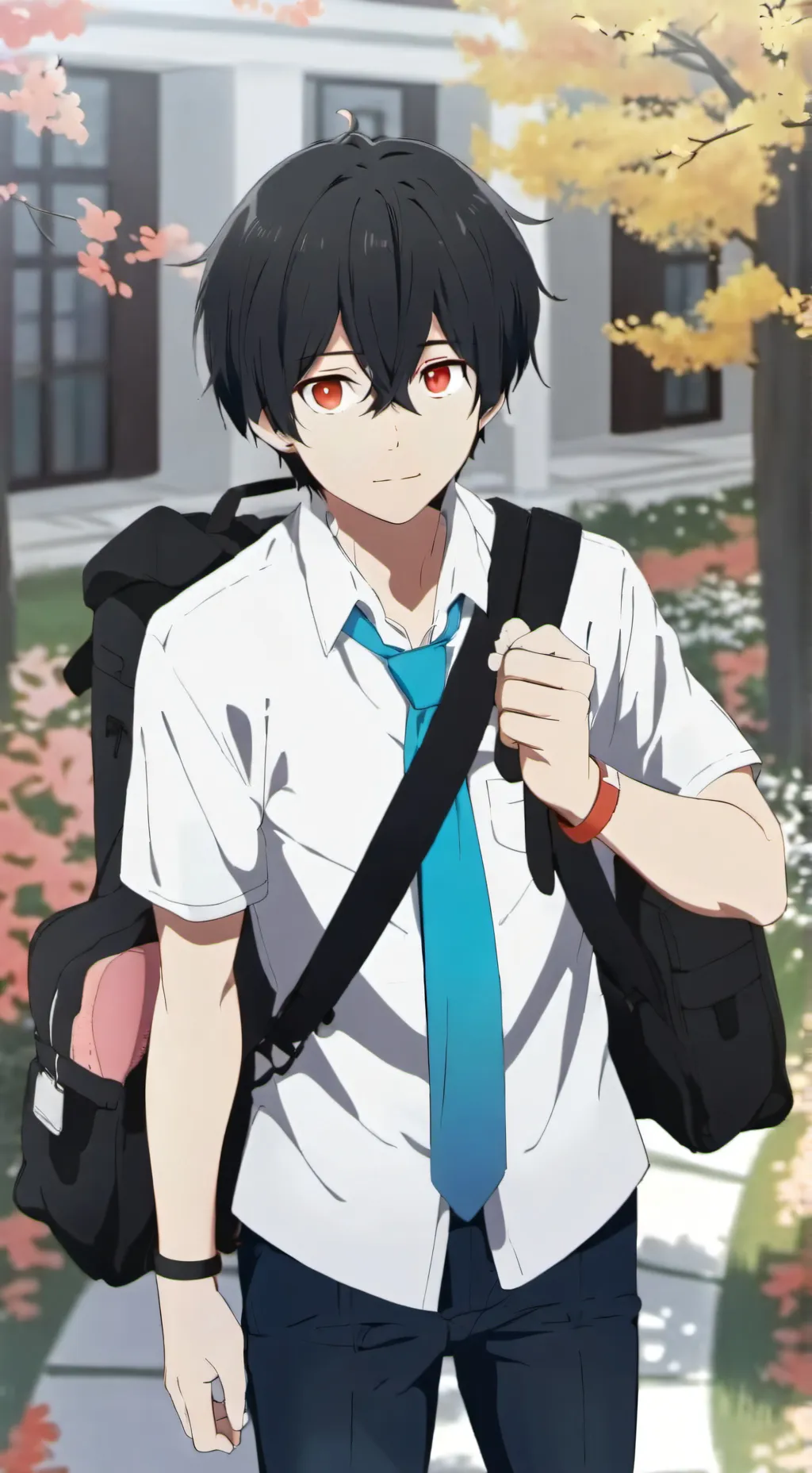 ai character: Class A-1 and 1-B  background