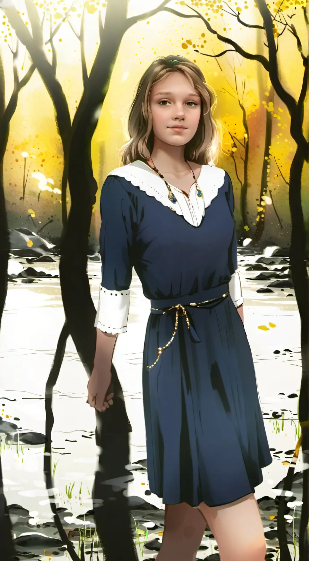 ai character: Lora background