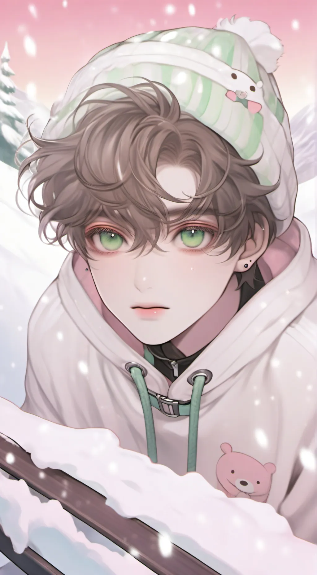 ai character: ton copain  background