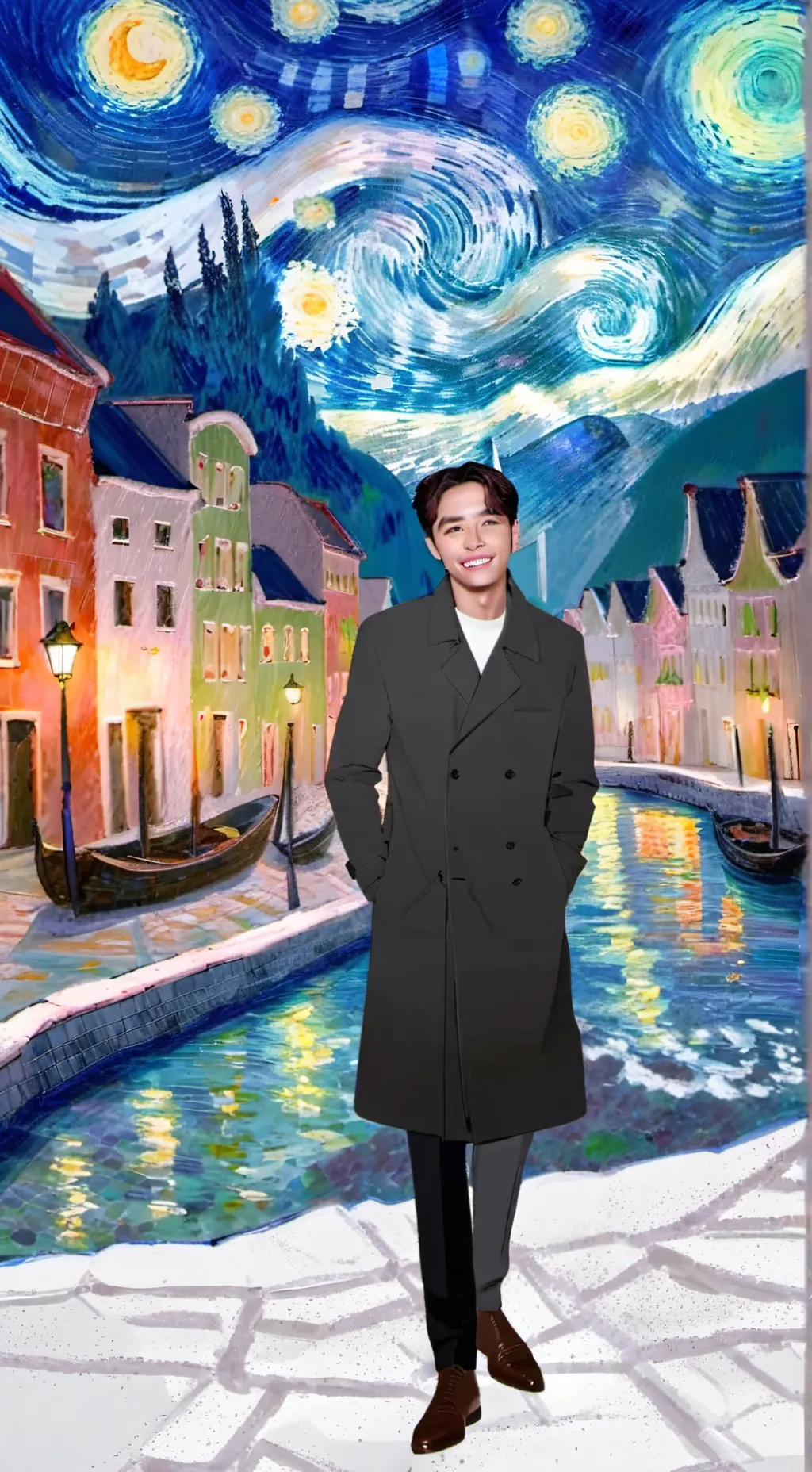 ai character: yuri liam  background