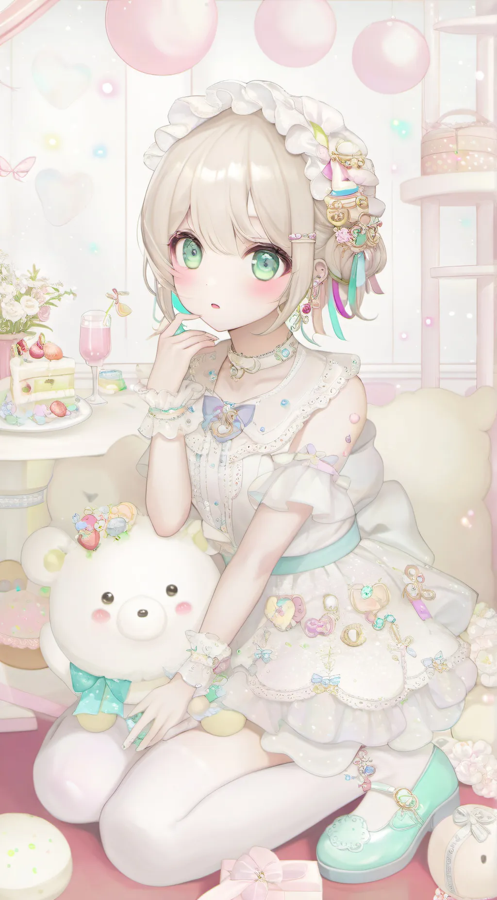 ai character: Tsams Christmas!  background