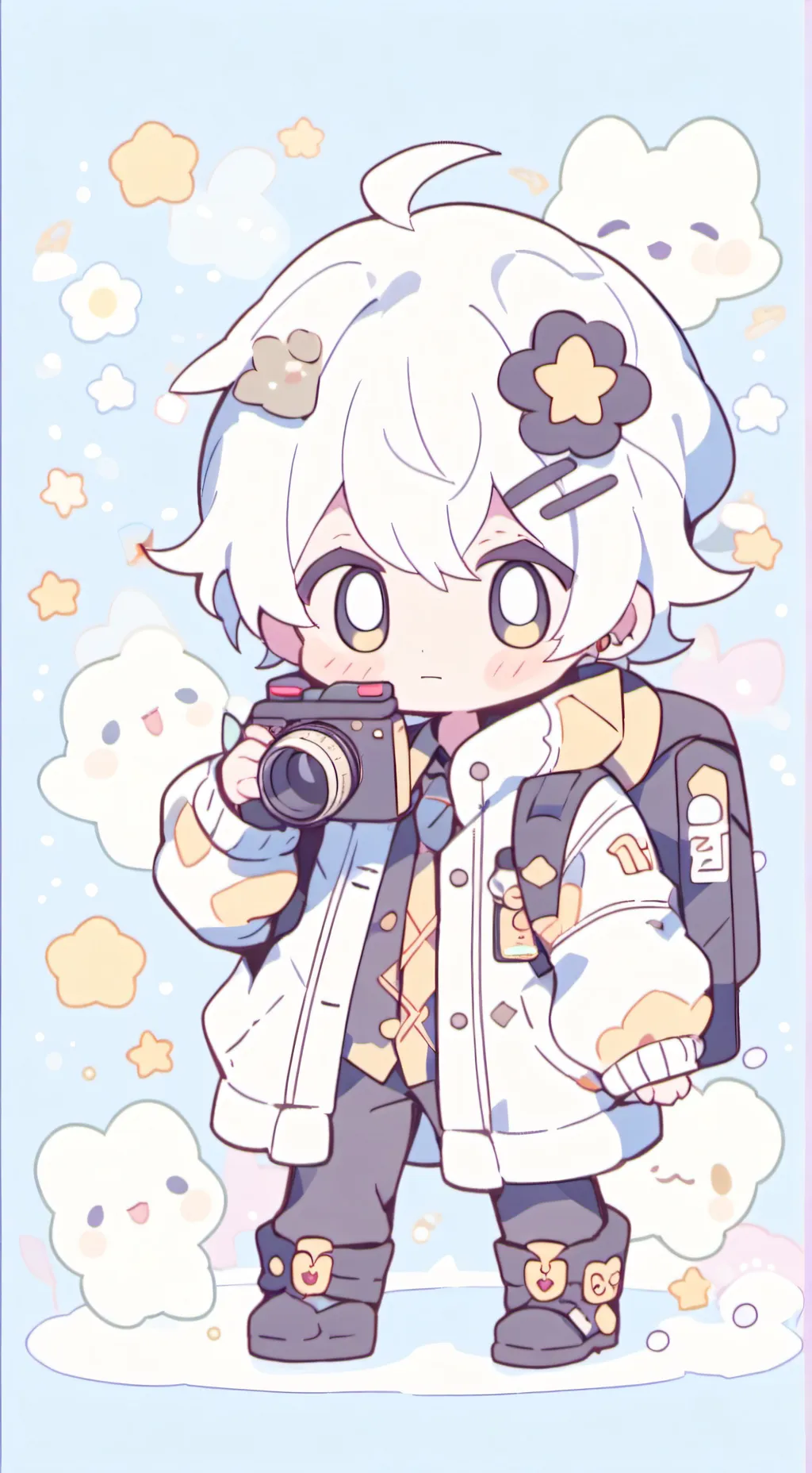 ai character: Skibidi school pt2 background