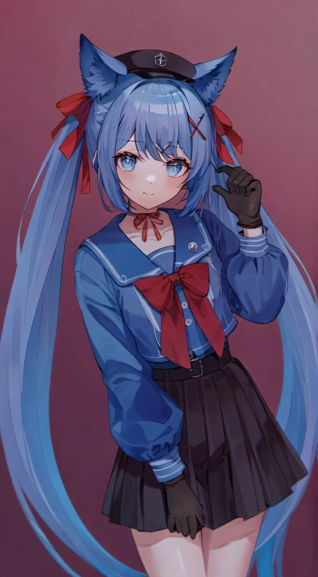 ai character: Luna background