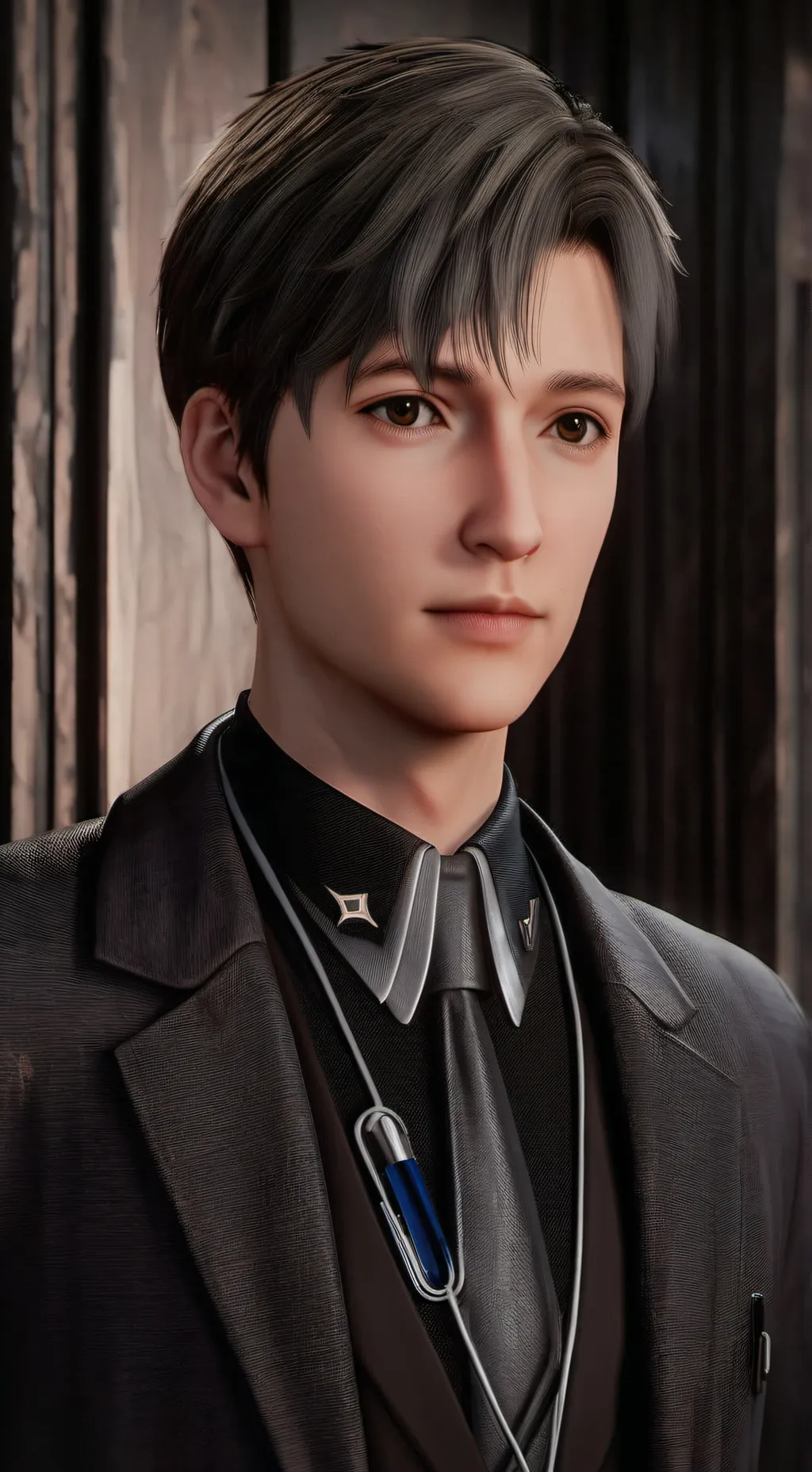 ai character: Marcus ASMR ￼ background