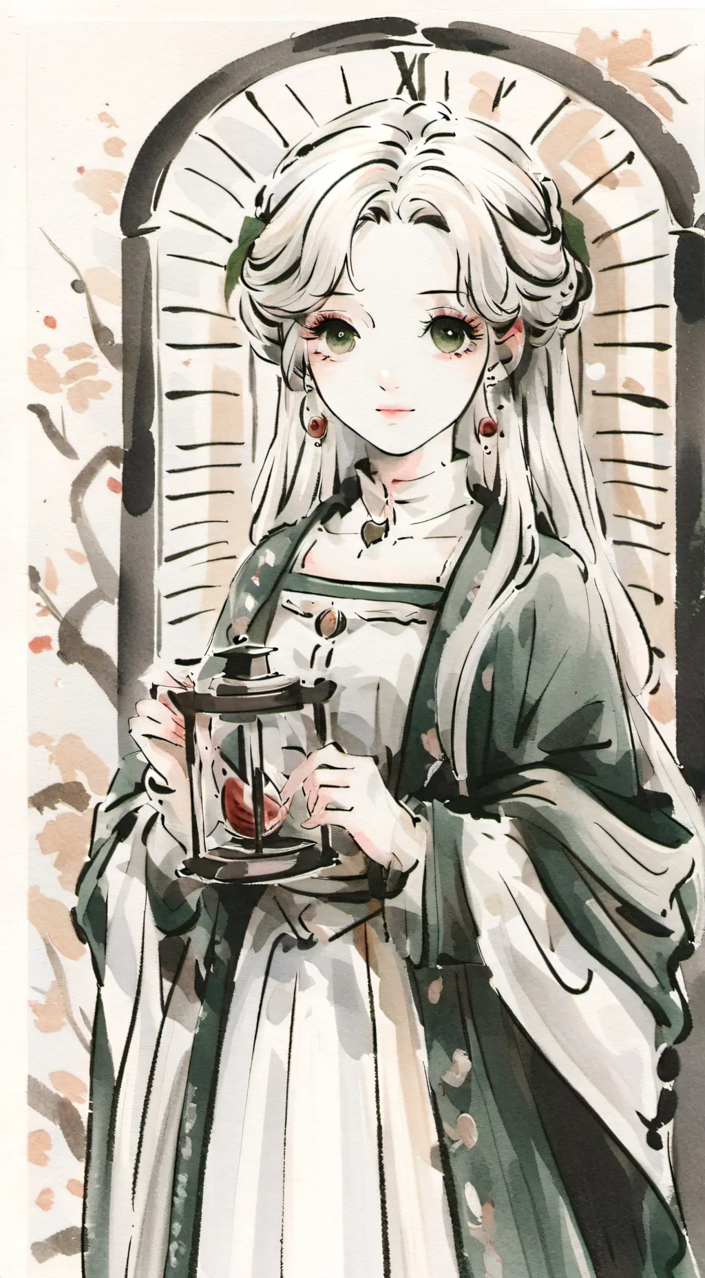 ai character: She's Alya  background