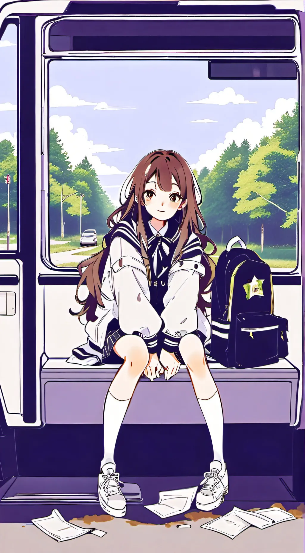 ai character: Unaware AI background