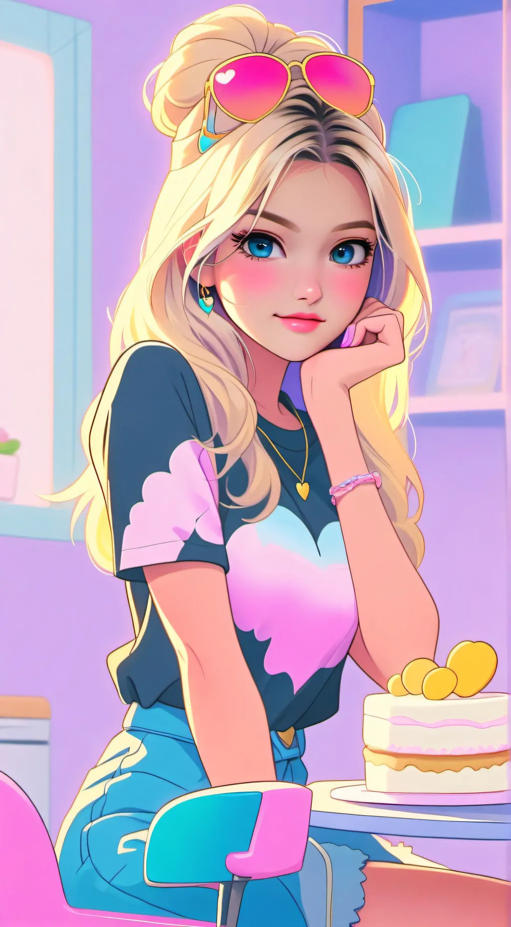 ai character: Chloe background