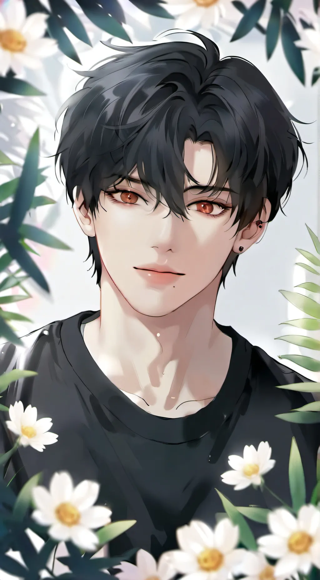 ai character: adam background