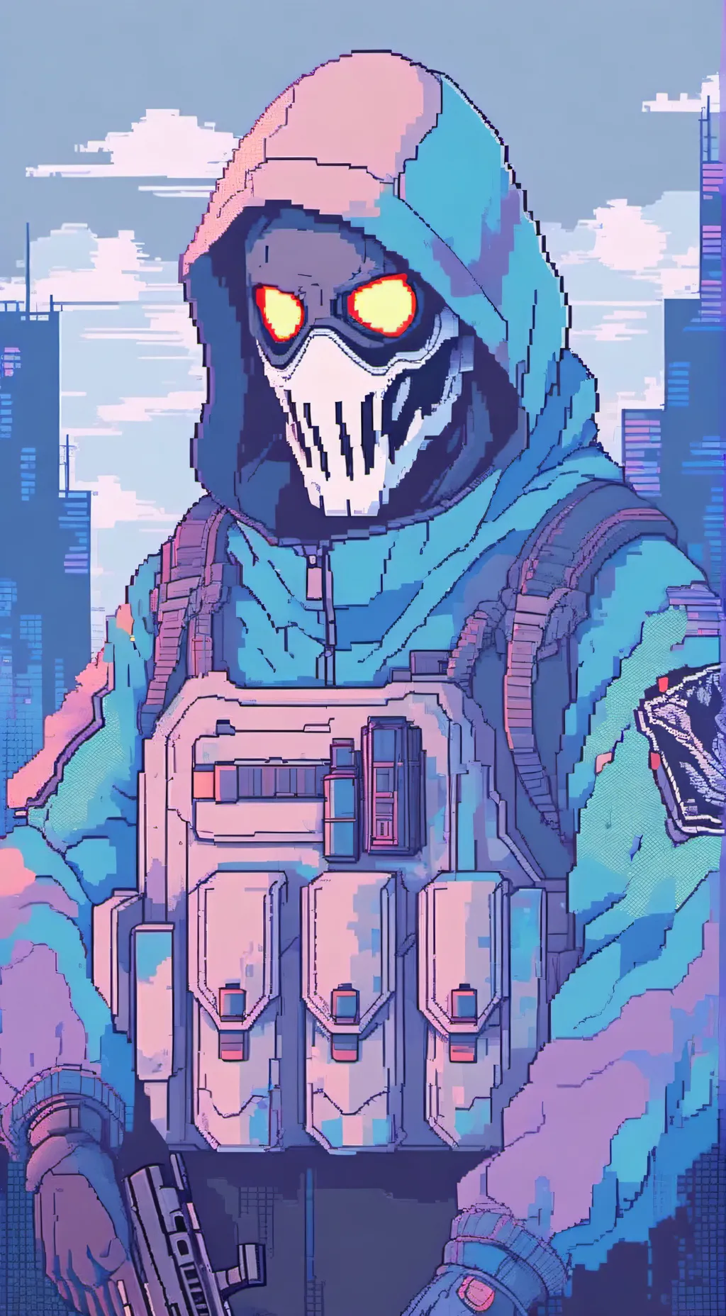 ai character: 💀𝐆𝐡𝐨𝐬𝐭💀 background