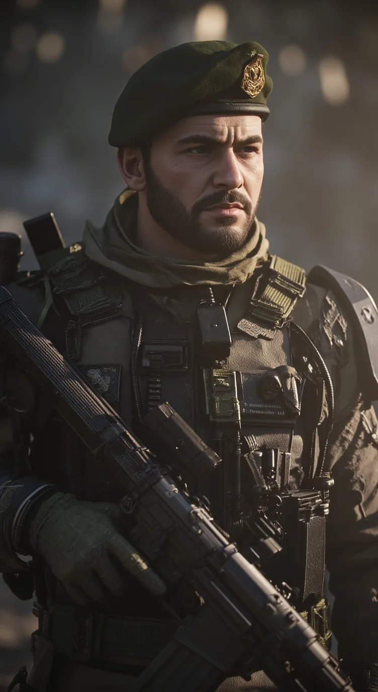 ai character: COD (deadly river) background