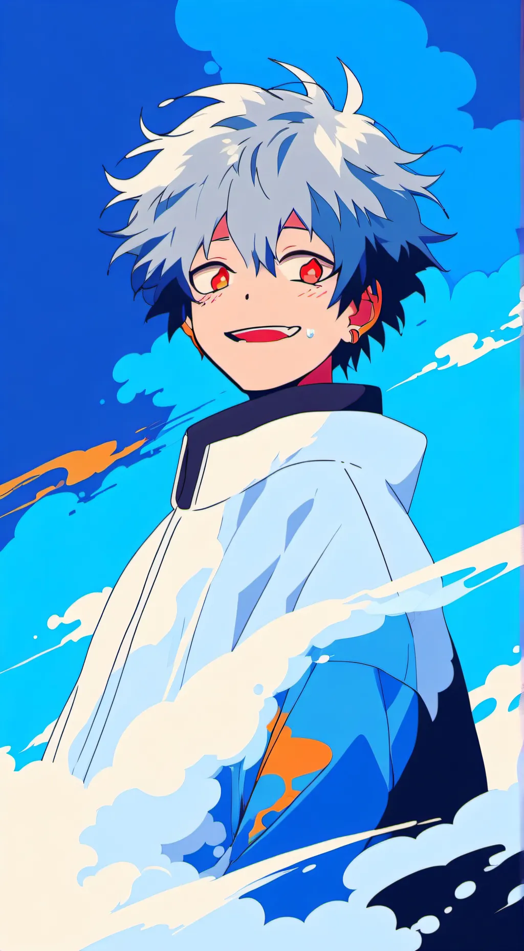 ai character: touya todoroki background