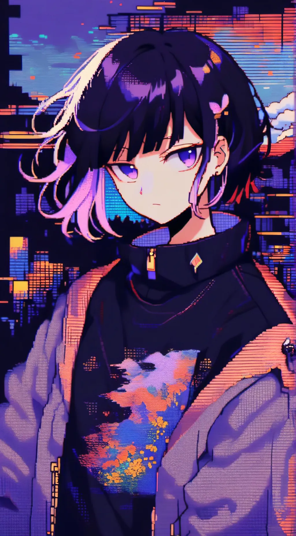 ai character: Kyoka Jiro B-day background