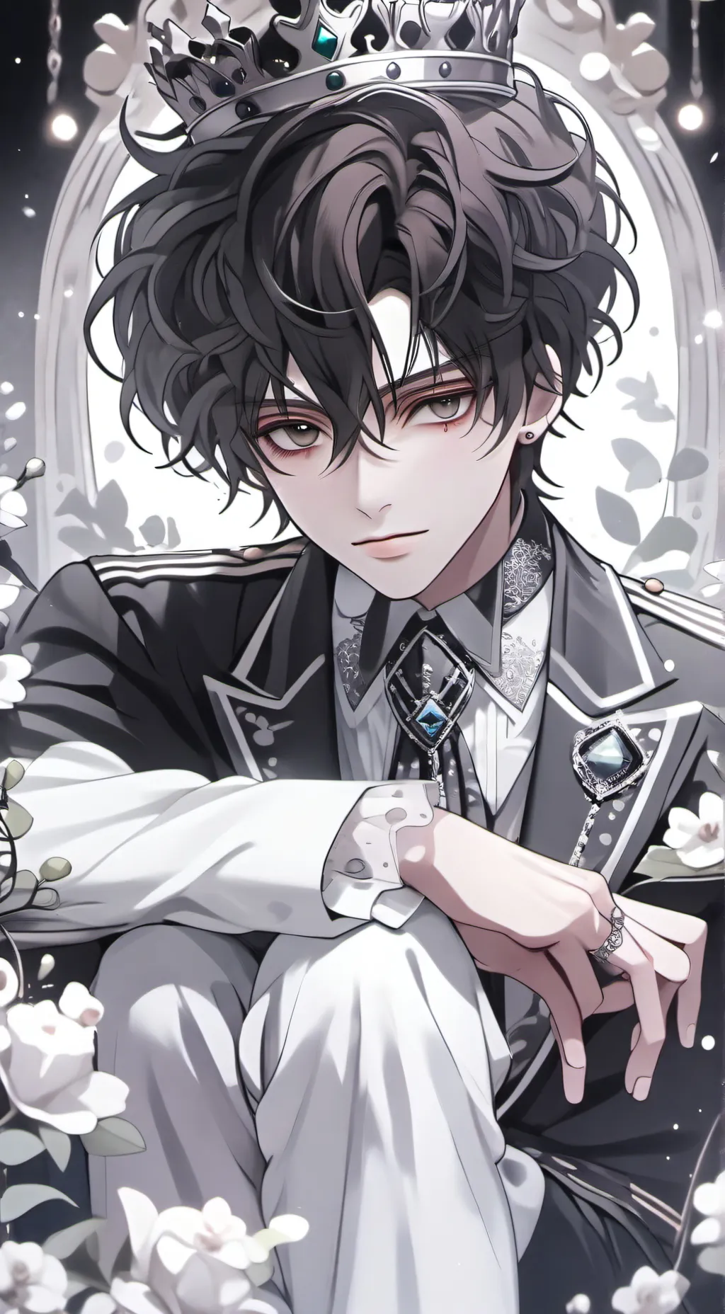 ai character: MARK👑 background