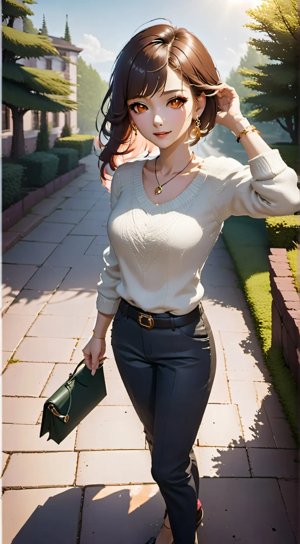 ai character:  mira background