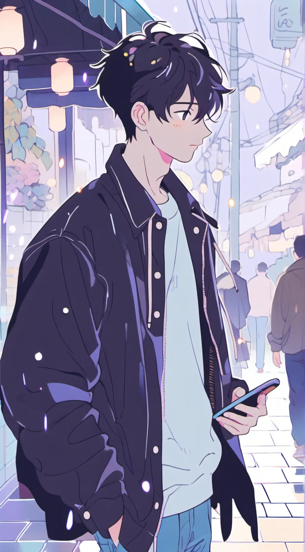 ai character: enzo background