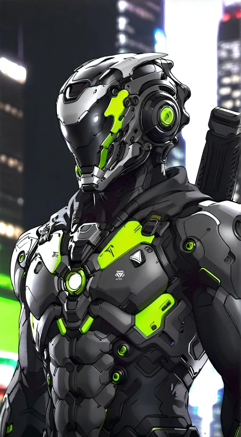 ai character: Project: Nexus background
