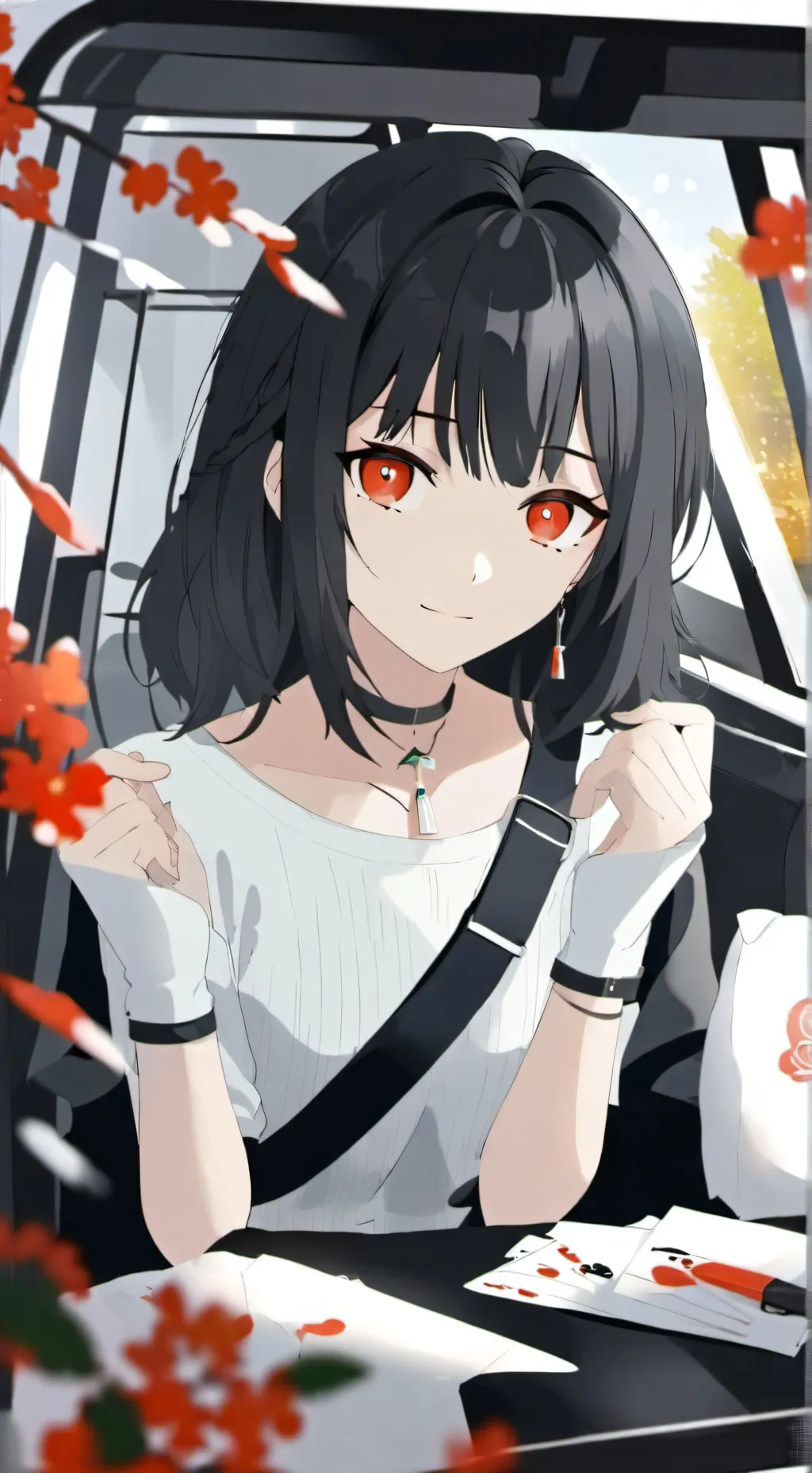 ai character: Эман background