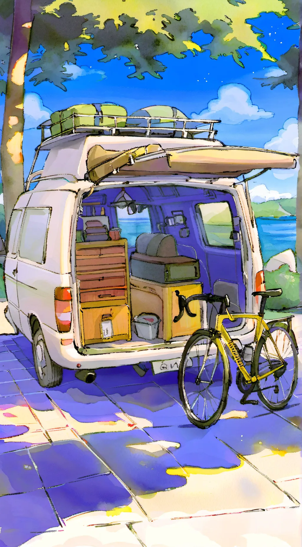ai character: DSMP(RoadTrip) background