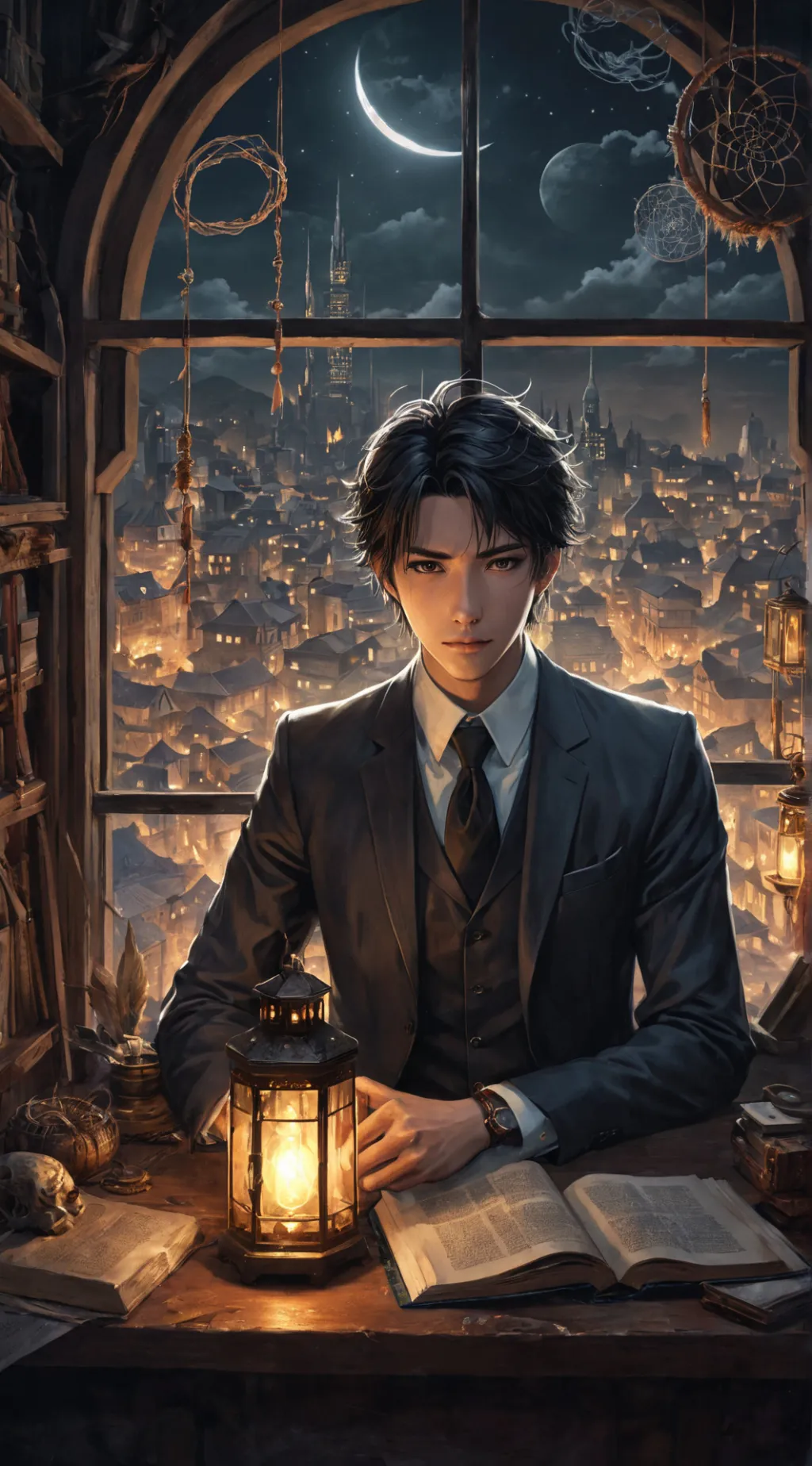ai character: Elias background