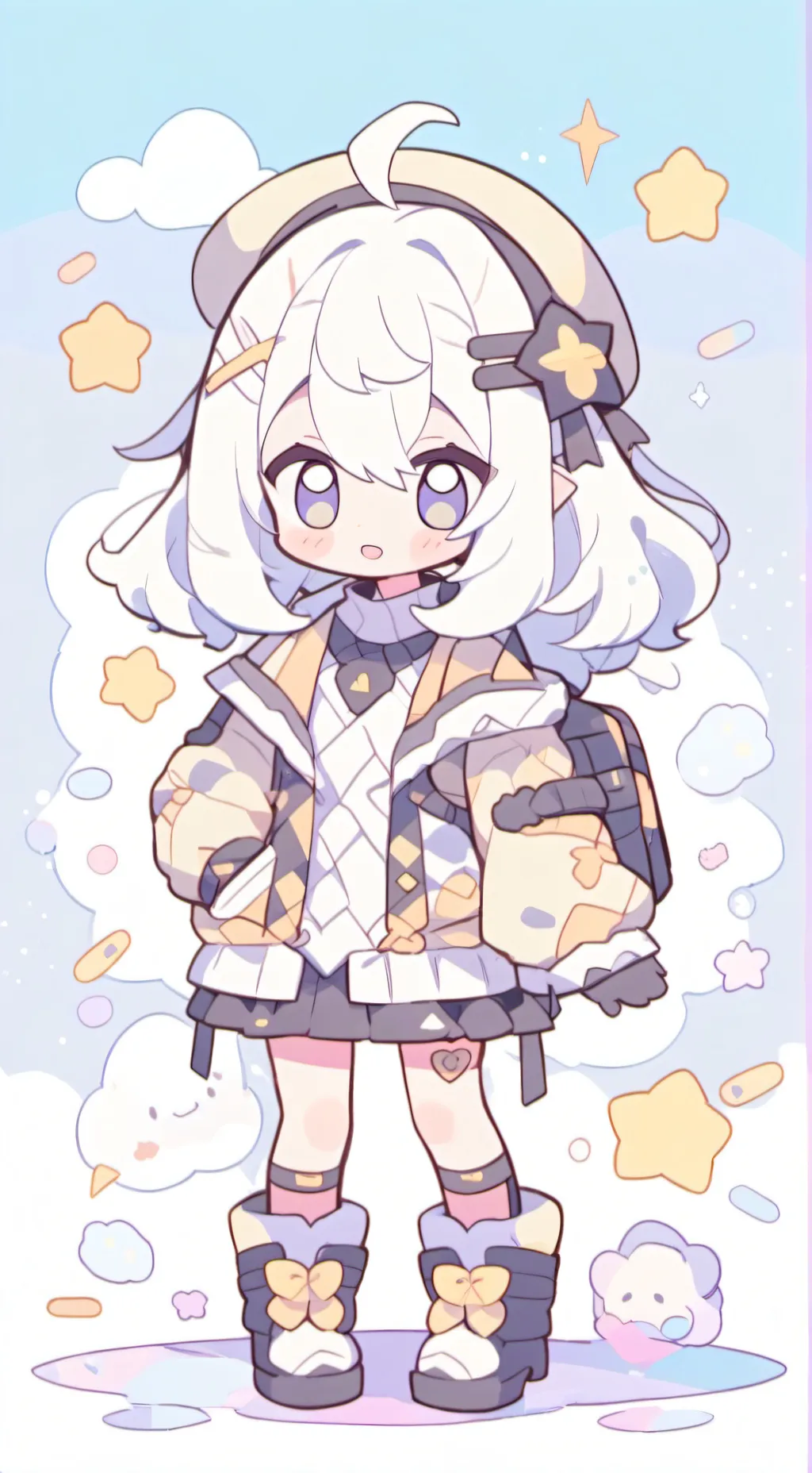 ai character: Clody background