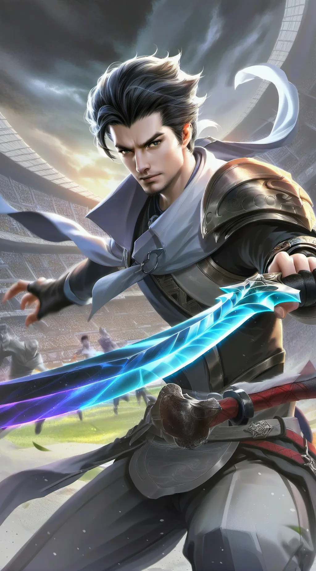 ai character: maverick  background