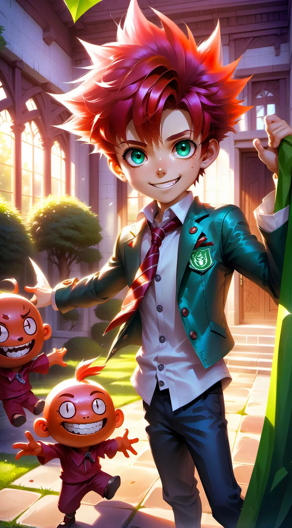 ai character: Ikki Kurogane background