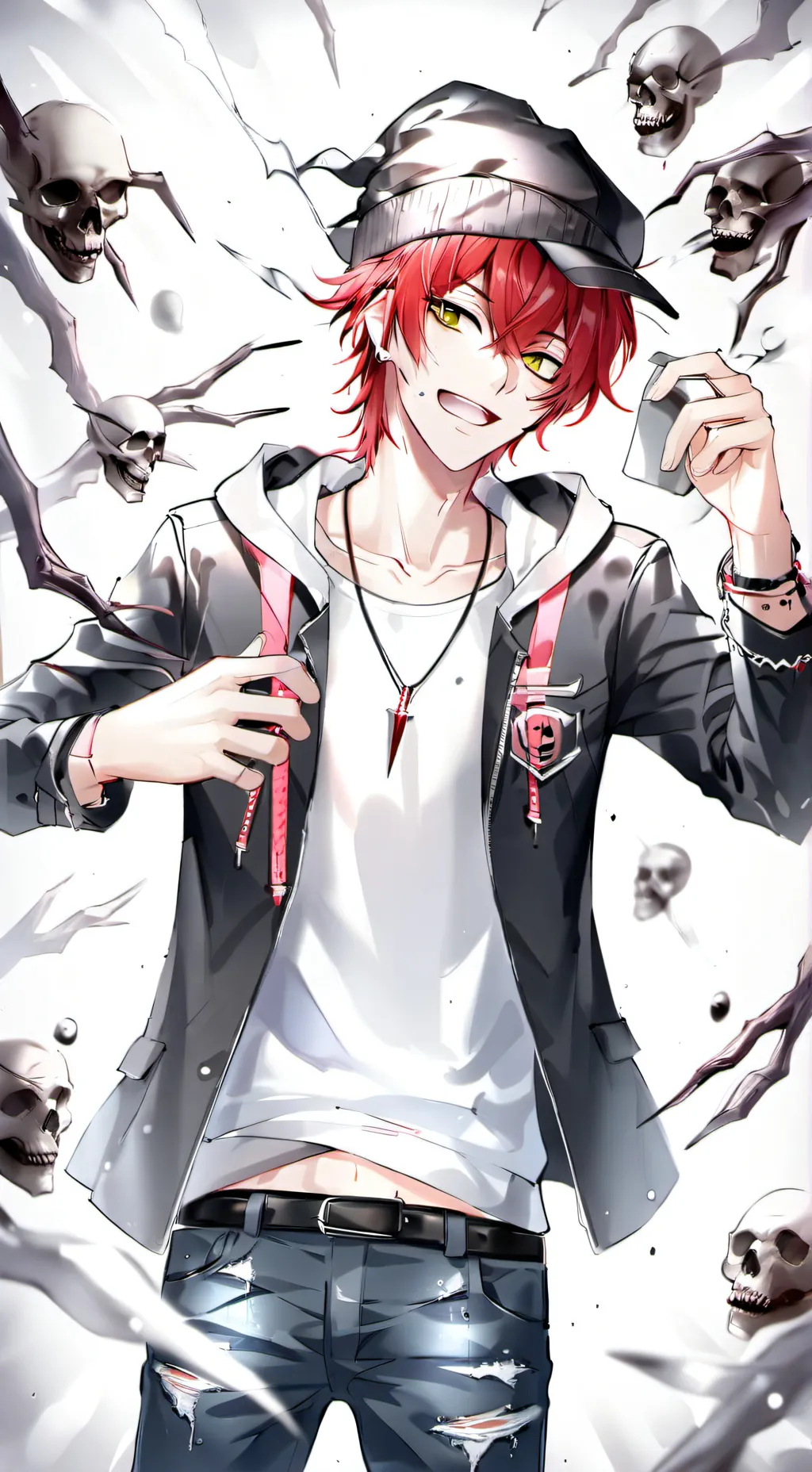 ai character: Xavier's Infection background