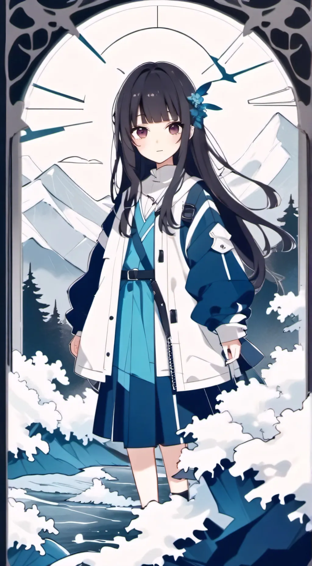 ai character: tu hermana menor  background