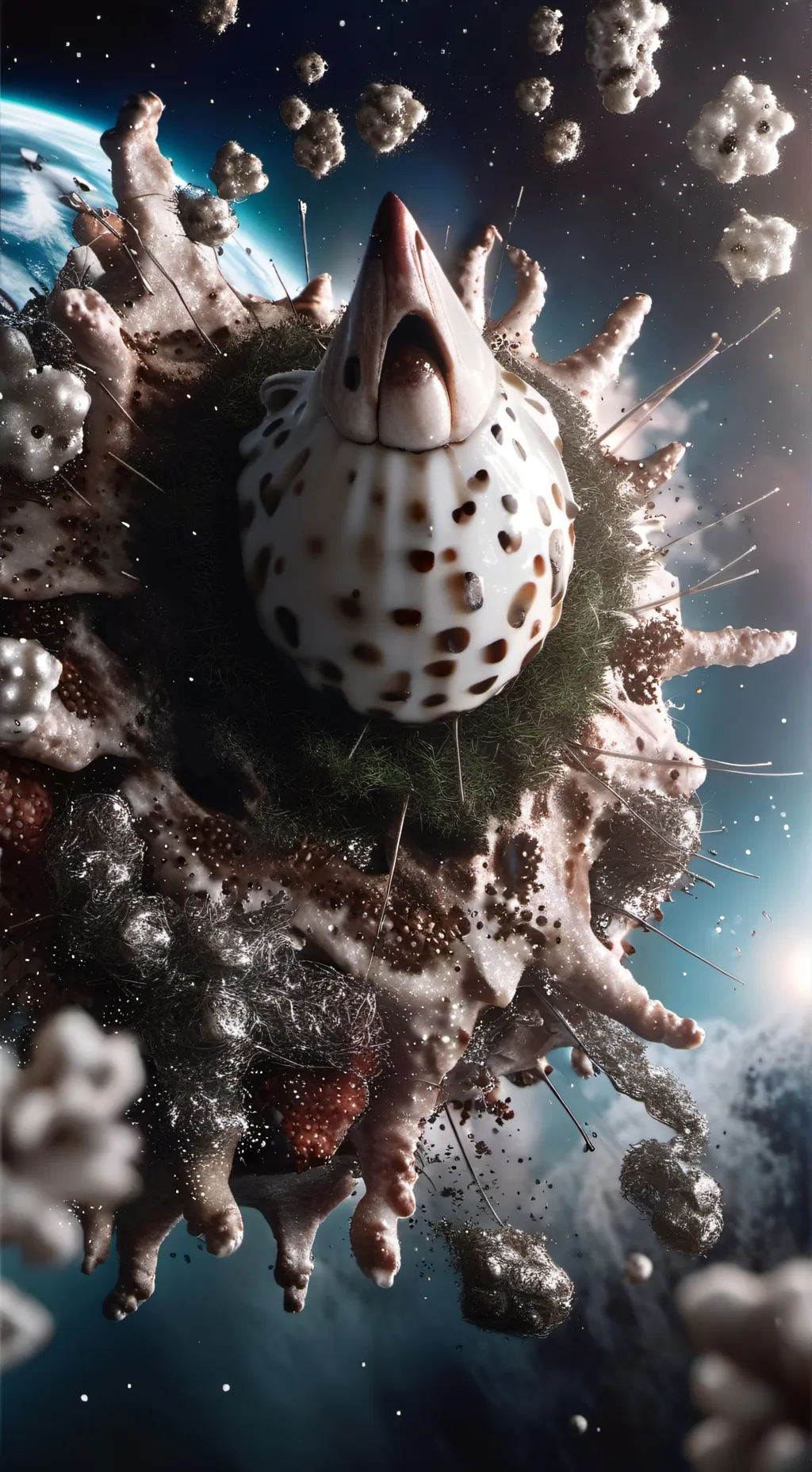 ai character: axolote background