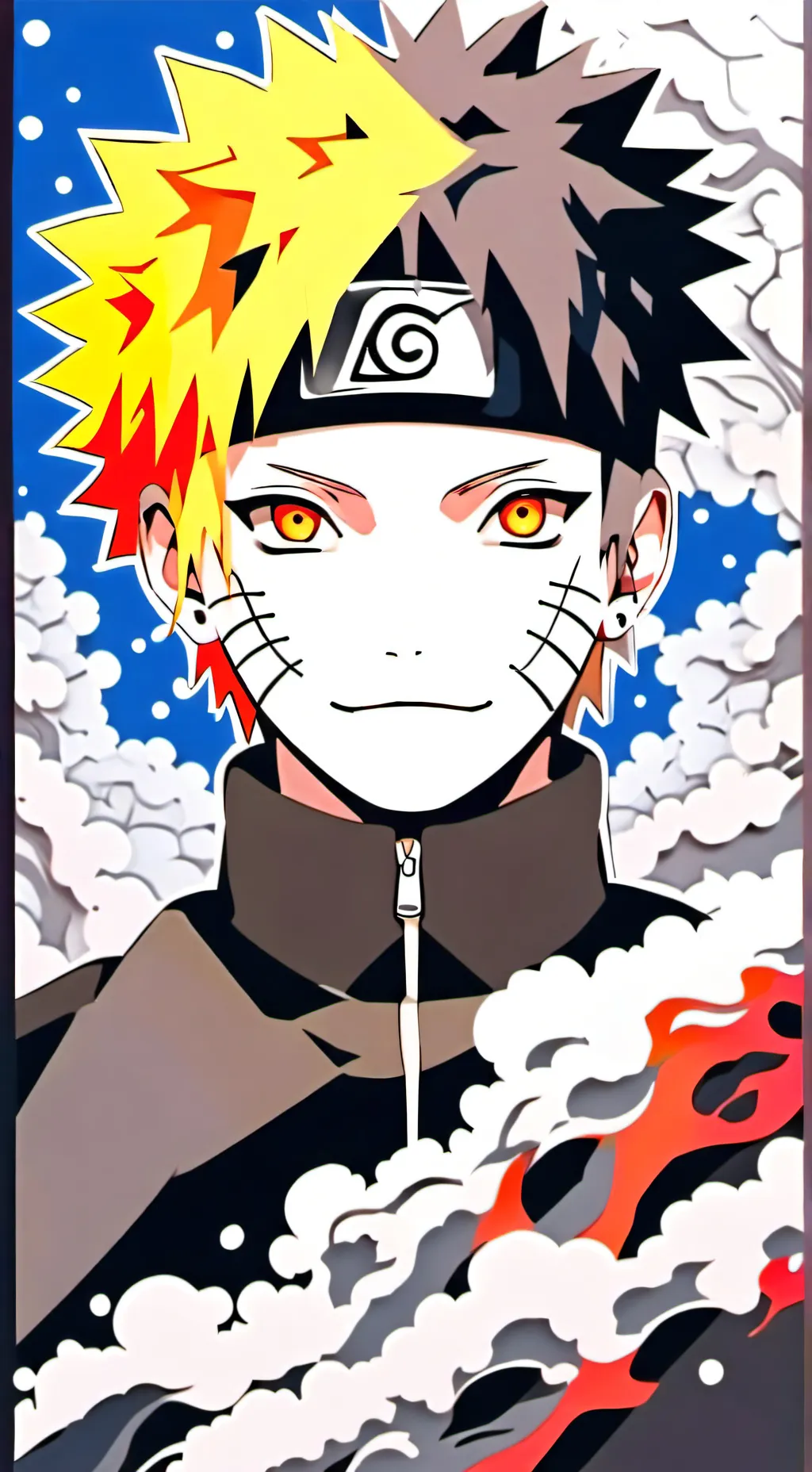 ai character: Naruto background