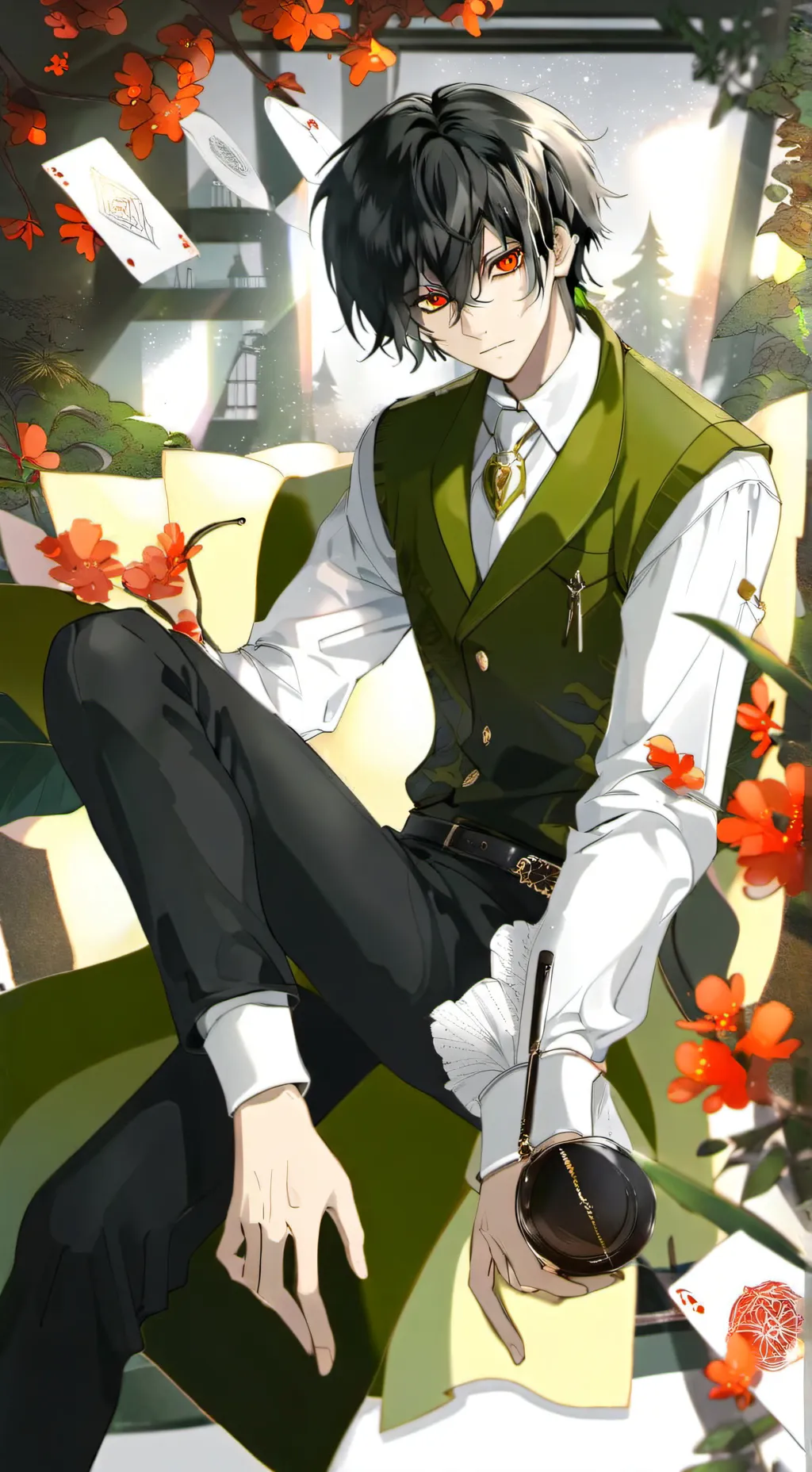 ai character: Hichitama Yosuke𝄞 background
