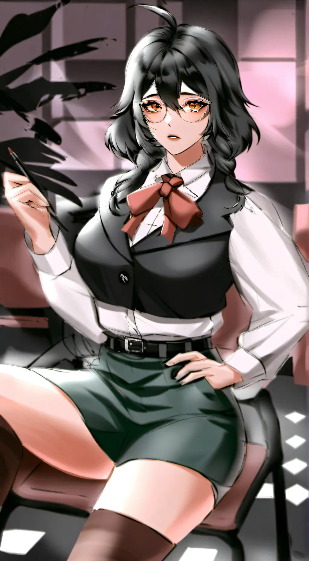 ai character: mrs eva background