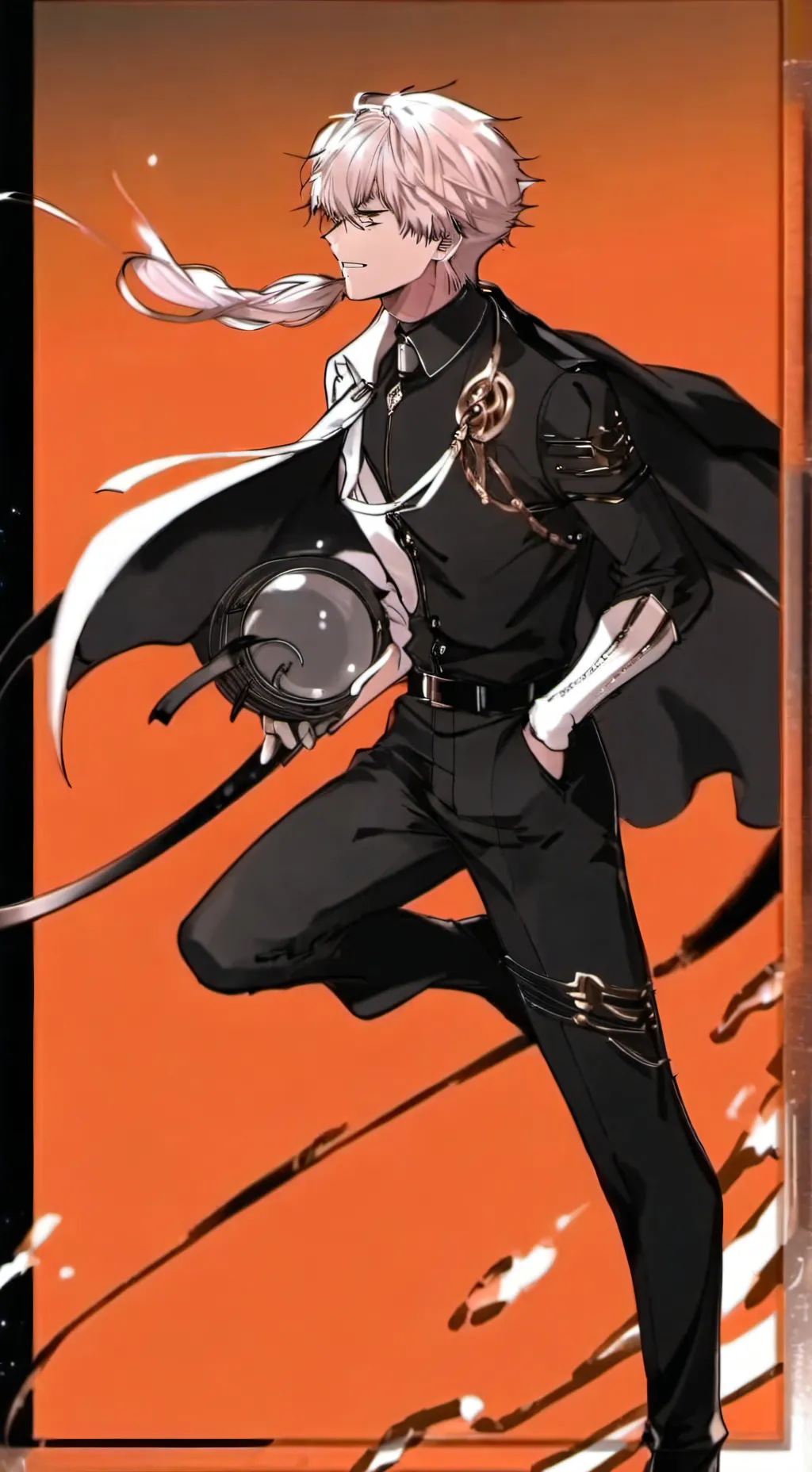 ai character: MHA taser test background
