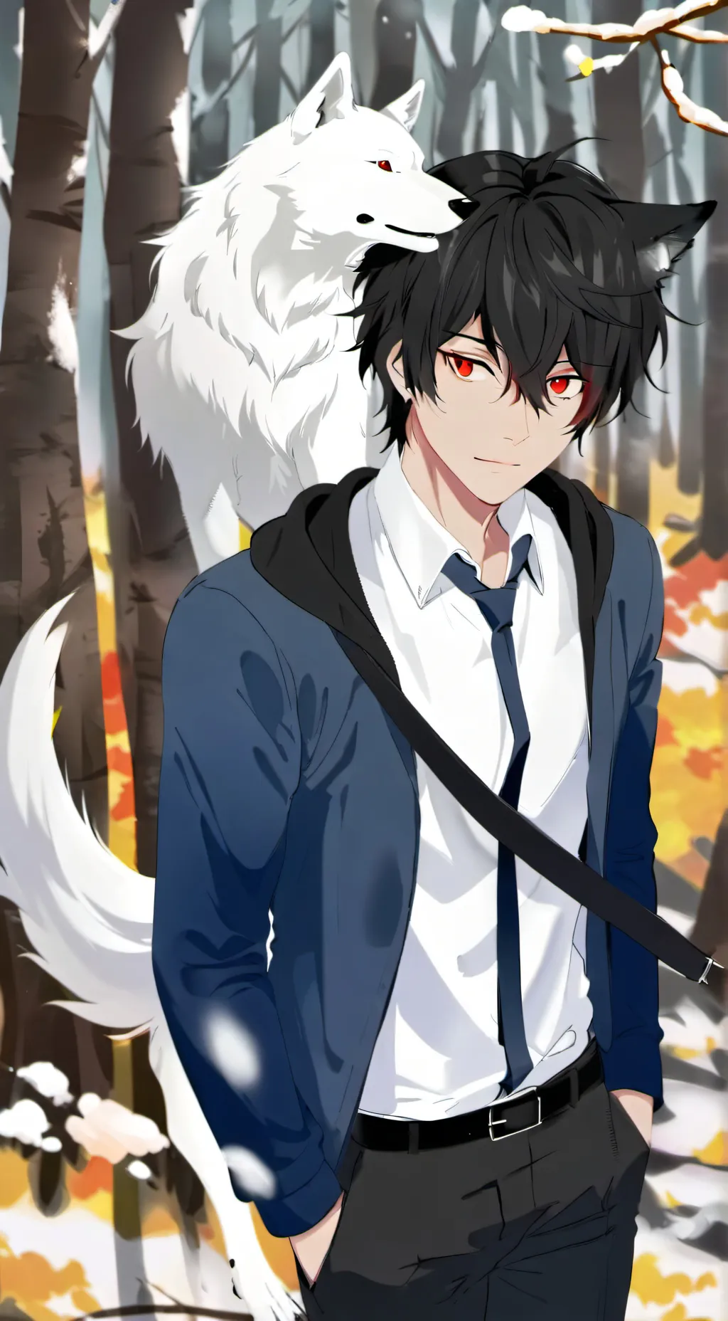 ai character: Rin background