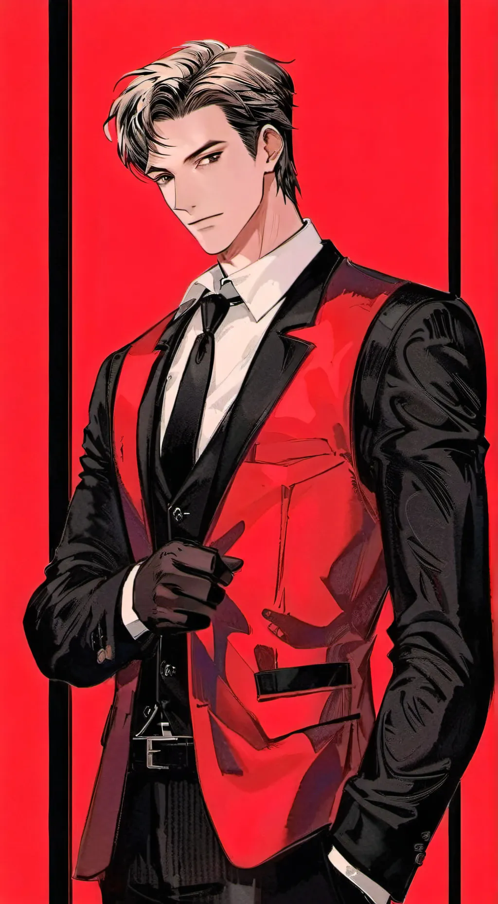 ai character: leo  background