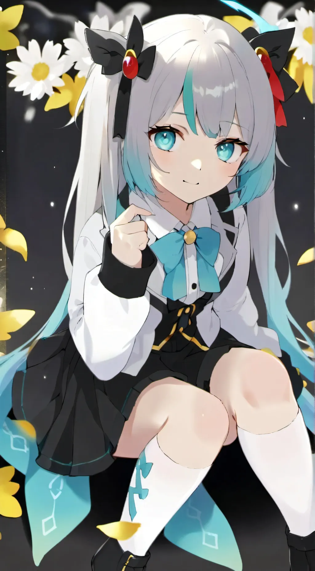 ai character: Miku background