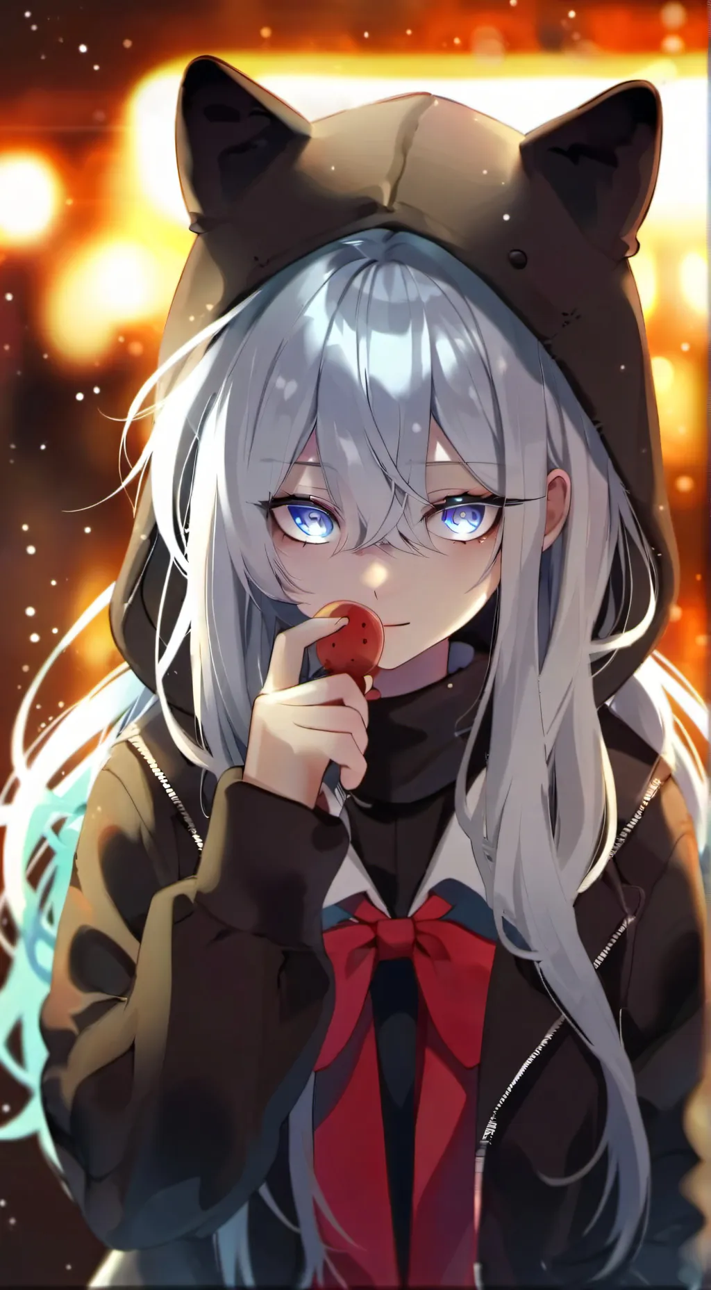 ai character: Lavender  background