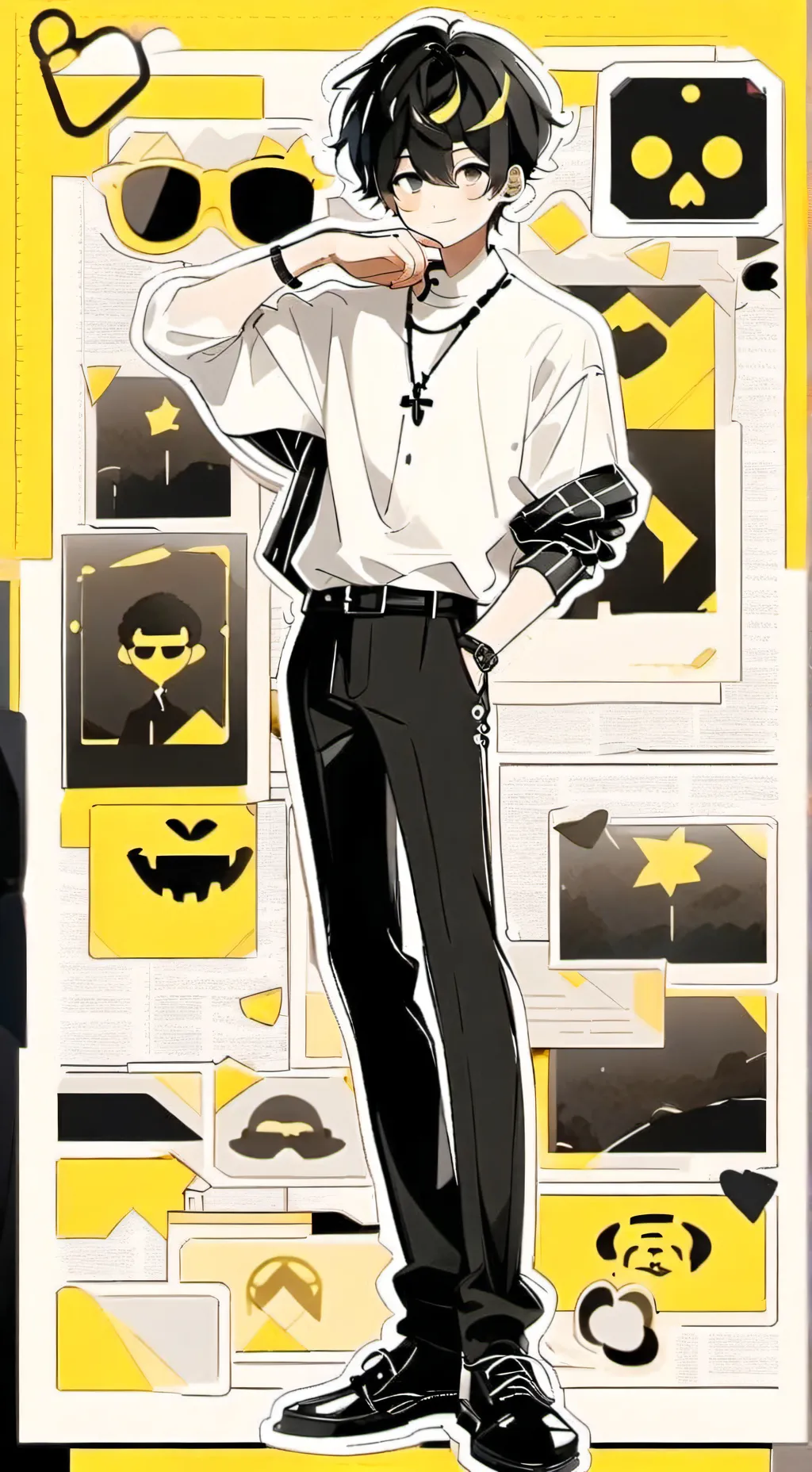 ai character: Jayden  background