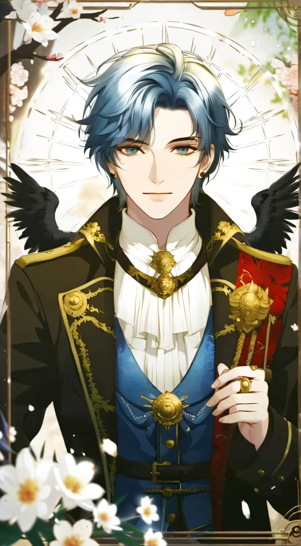 ai character: Levi  background