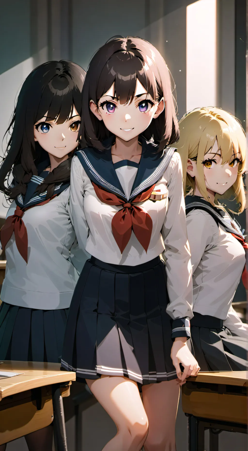 ai character: Team background