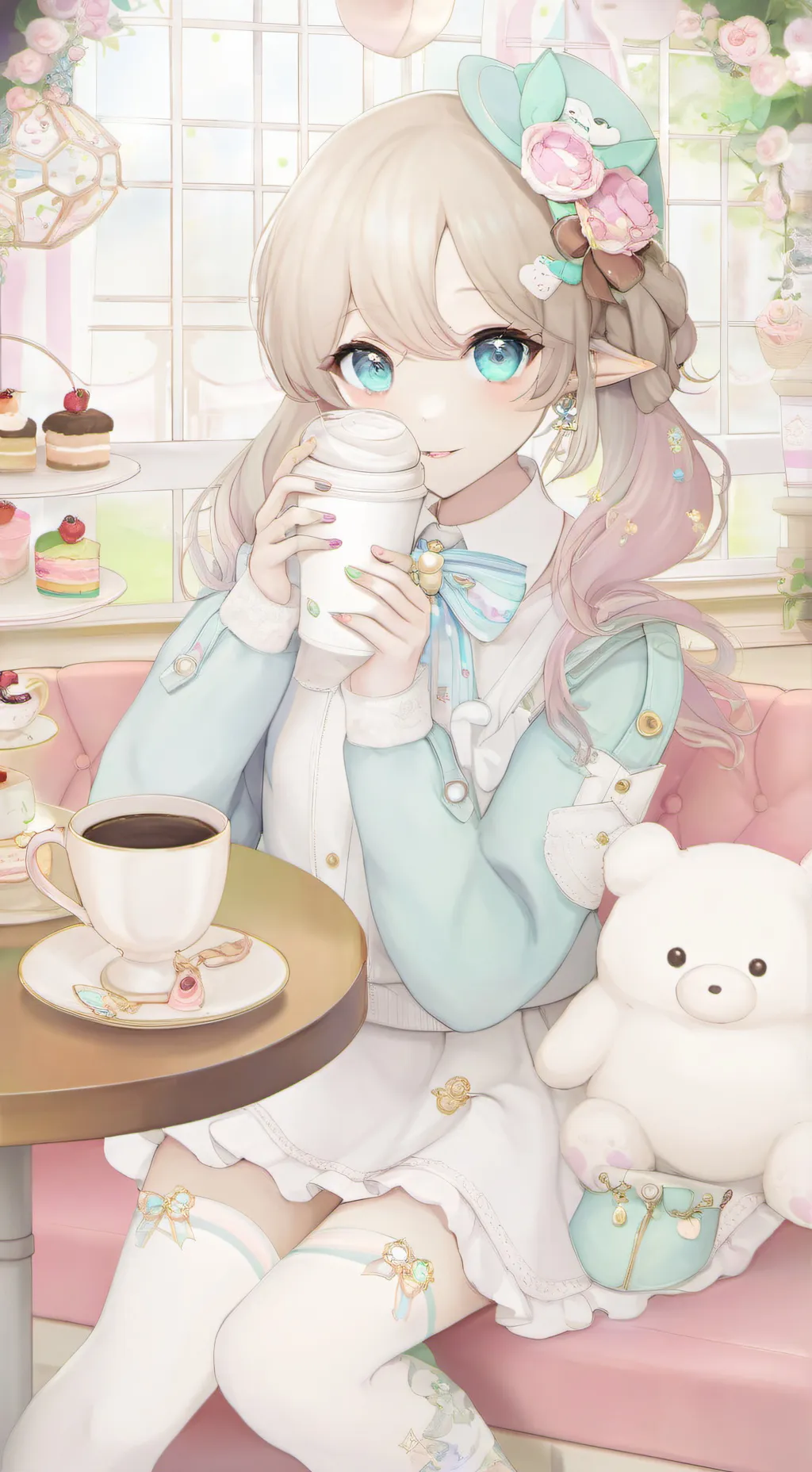 ai character: ✨️ background